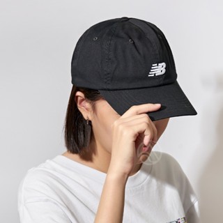 New Balance 黑 復古 刺繡 logo 運動 休閒 棒球帽 老帽 LAH91014BK