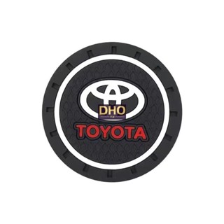 適用於豐田 TOYOTA 汽車通用防滑矽膠杯墊 汽車內飾 汽車水杯墊 車用防滑水杯墊 耐用 車載擺件 水杯座 配件