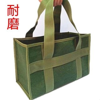 現貨 手提工具包手提工具收納包汽保加厚工具包袋子帆佈電工維修手提包 OF8H