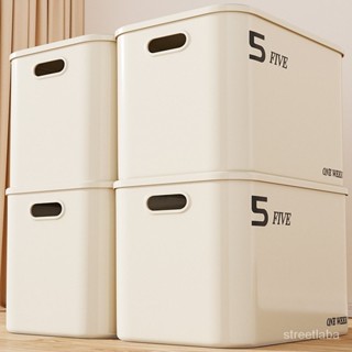 【大容量】雜物收納箱傢用零食玩具桌麵儲物盒宿捨衣櫃衣服塑料整理箱收納盒 8NDS