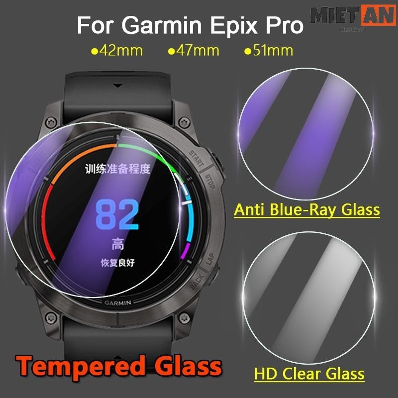 MIETAN-Garmin Epix Pro 42mm 47mm 51mm 智能手錶屏幕保護膜 2.5D 9H 超清晰/