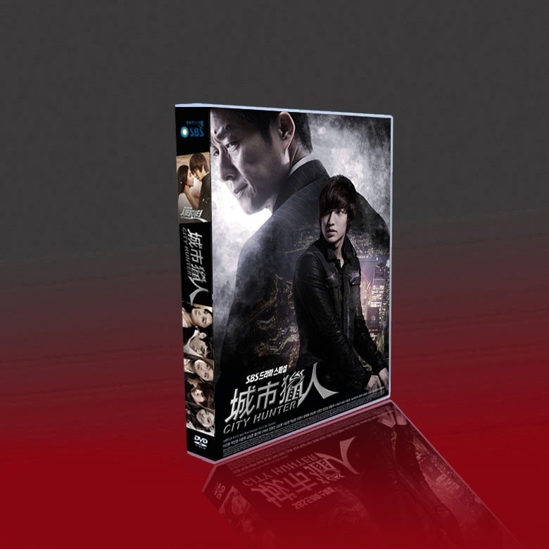 經典韓劇 城市獵人 TV+OST 國韓雙語 李敏鎬/樸敏英 11碟DVD光碟片盒裝/NEW賣場