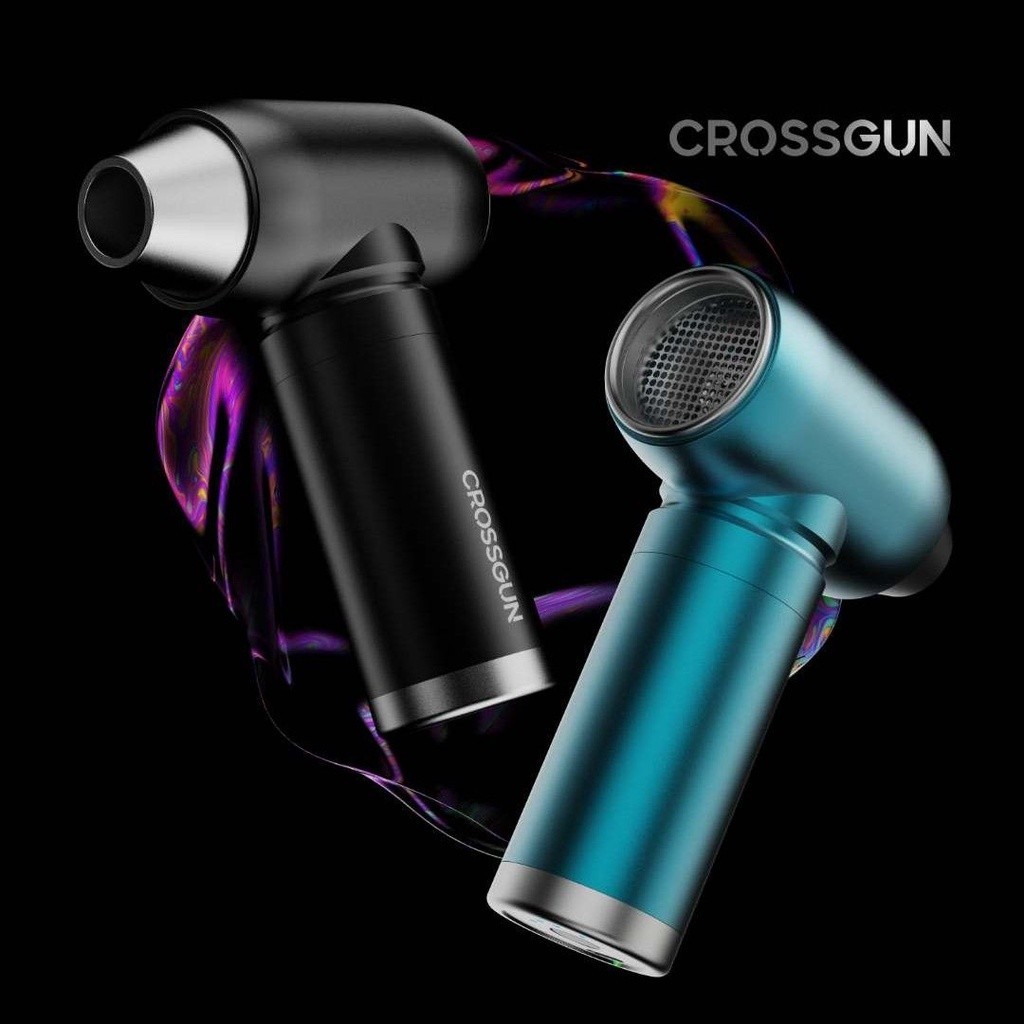 熱銷★Crossgun渦輪扇閃充便攜手持風扇戶外裝備電腦數碼除塵露營助燃