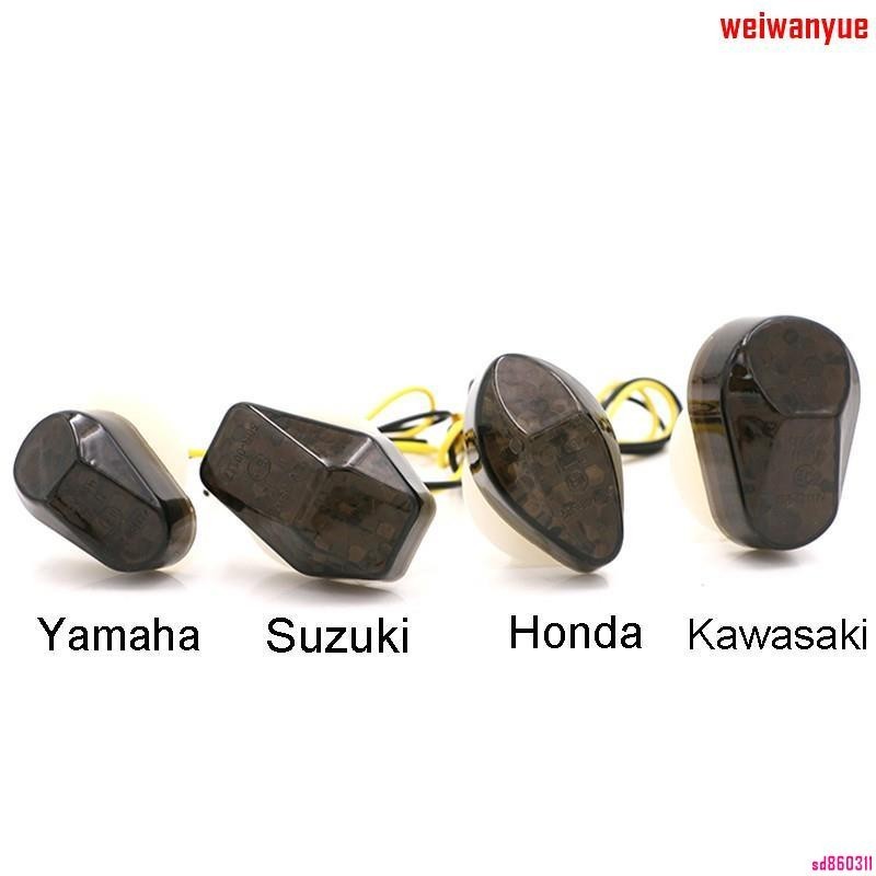 【ZC】機車LED方向燈 坎入式 服貼式方向燈 重機 YAMAHA SUZUKI HONDA KAWASAKI