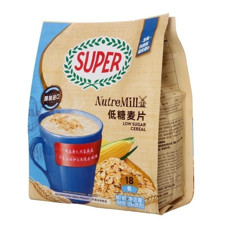 店掌櫃 優選 super超級麥片高鈣卽食燕麥片營養早餐穀物麥片