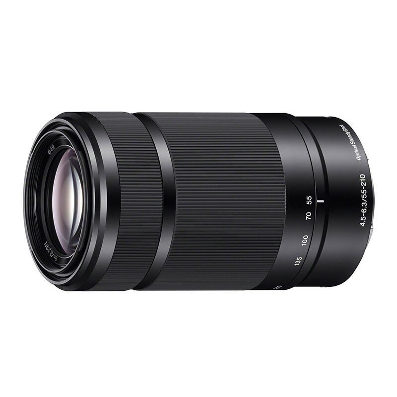 🔥爆款 熱賣🔥索尼E 55-210mm微單鏡頭a6000 NEX 5N 5R 6 7鏡頭蓋+遮光罩+UV鏡
