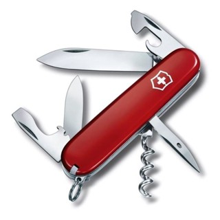 【Victorinox 瑞士維氏】瑞士刀 SPARTAN 12用刀 91mm-紅(1.3603) 墊腳石購物網