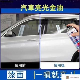 現+免運🚀光油汽車亮光金油漆麵增亮劑防水防銹上光清漆車用光油亮油增光澤