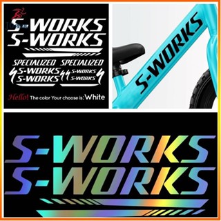 JO Specialized S-WORKS 公路自行車公路車貼紙適用於車架裝飾 MTB 自行車乙烯基貼花專業自行車貼紙