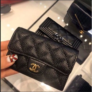 二手 CHANEL A80799 Y01480 C3906 小牛皮菱格/人字紋 金/銀CC現貨