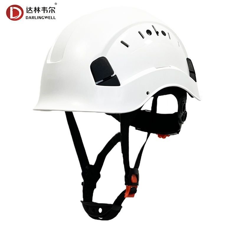 附發票 工地安全頭盔防撞頭盔帶護目鏡ABS安全帽男高空作業印字戶外透氣