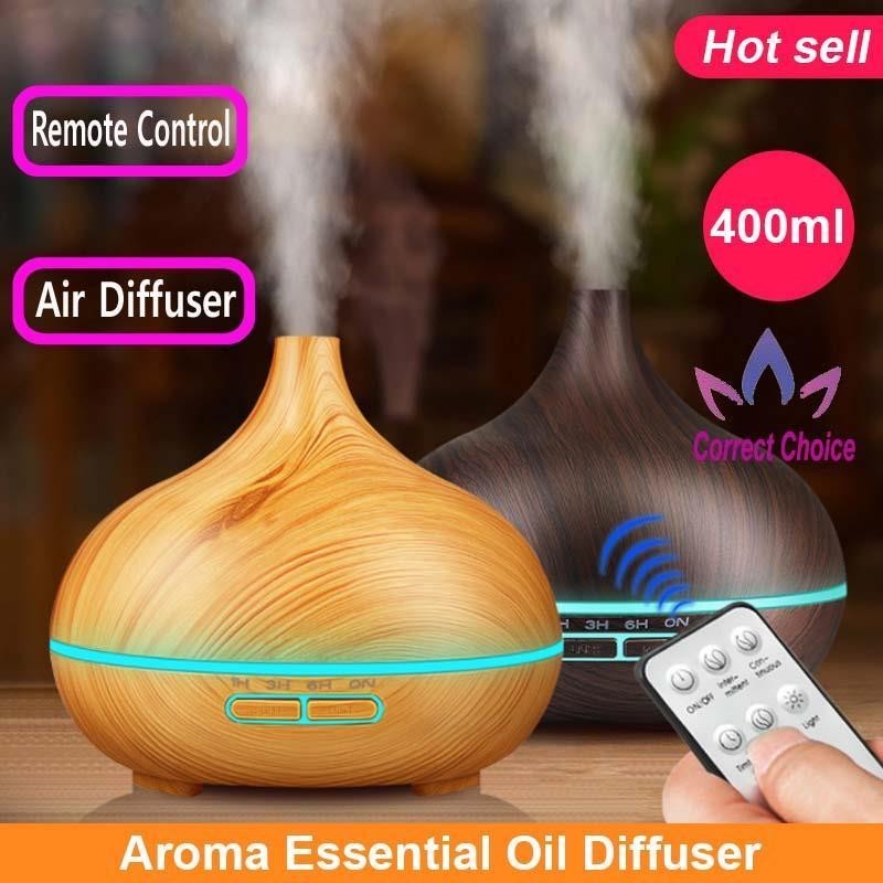 400mL air essential oil diffuser aroma vaporizer humidifier