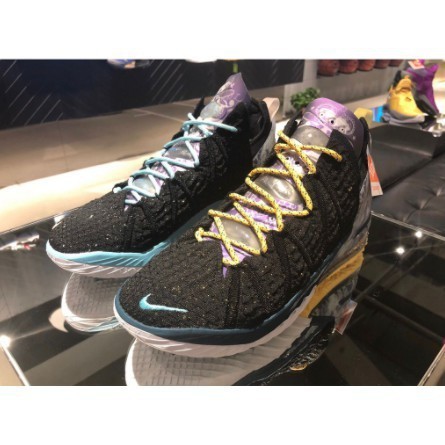 日韓現貨 Nike LeBron 18 Reflections EP 黑紫 國內版 休閒鞋 籃球鞋 DB7644-003