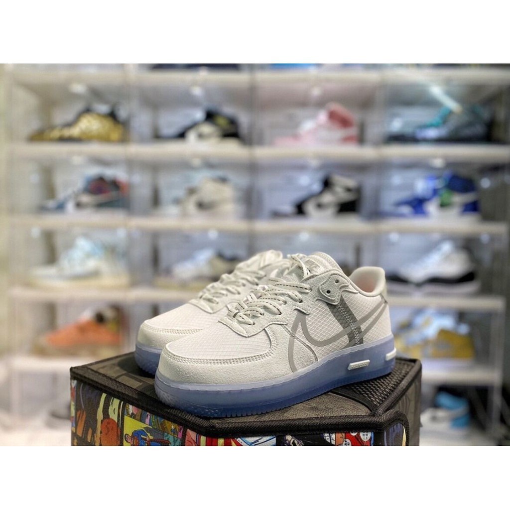 Nike Air Force 1 React Low AF1 藍冰塊 反光 CQ8879-100 現貨