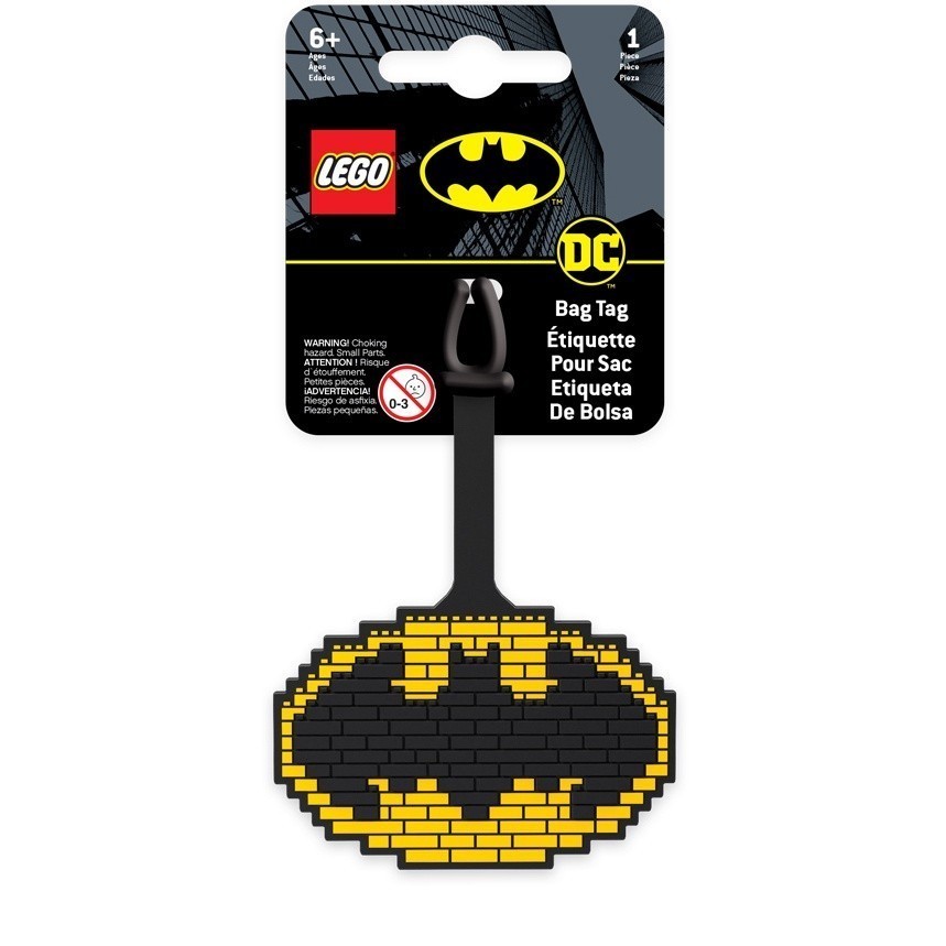LEGO LGL-52815 樂高DC超級英雄系列-蝙蝠俠標誌吊牌【必買站】 樂高文具