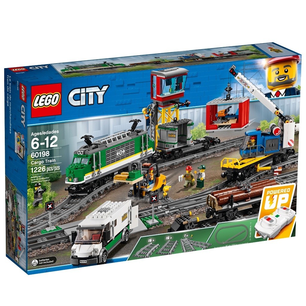 LEGO 60198 貨運列車 城市系列【必買站】樂高盒組