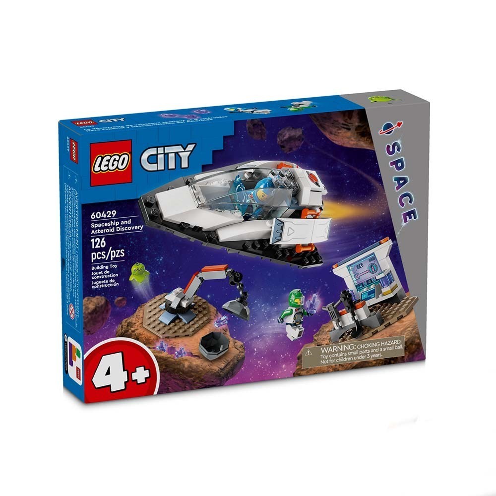 LEGO 60429 太空船和小行星探索 樂高® Ciy系列【必買站】樂高盒組