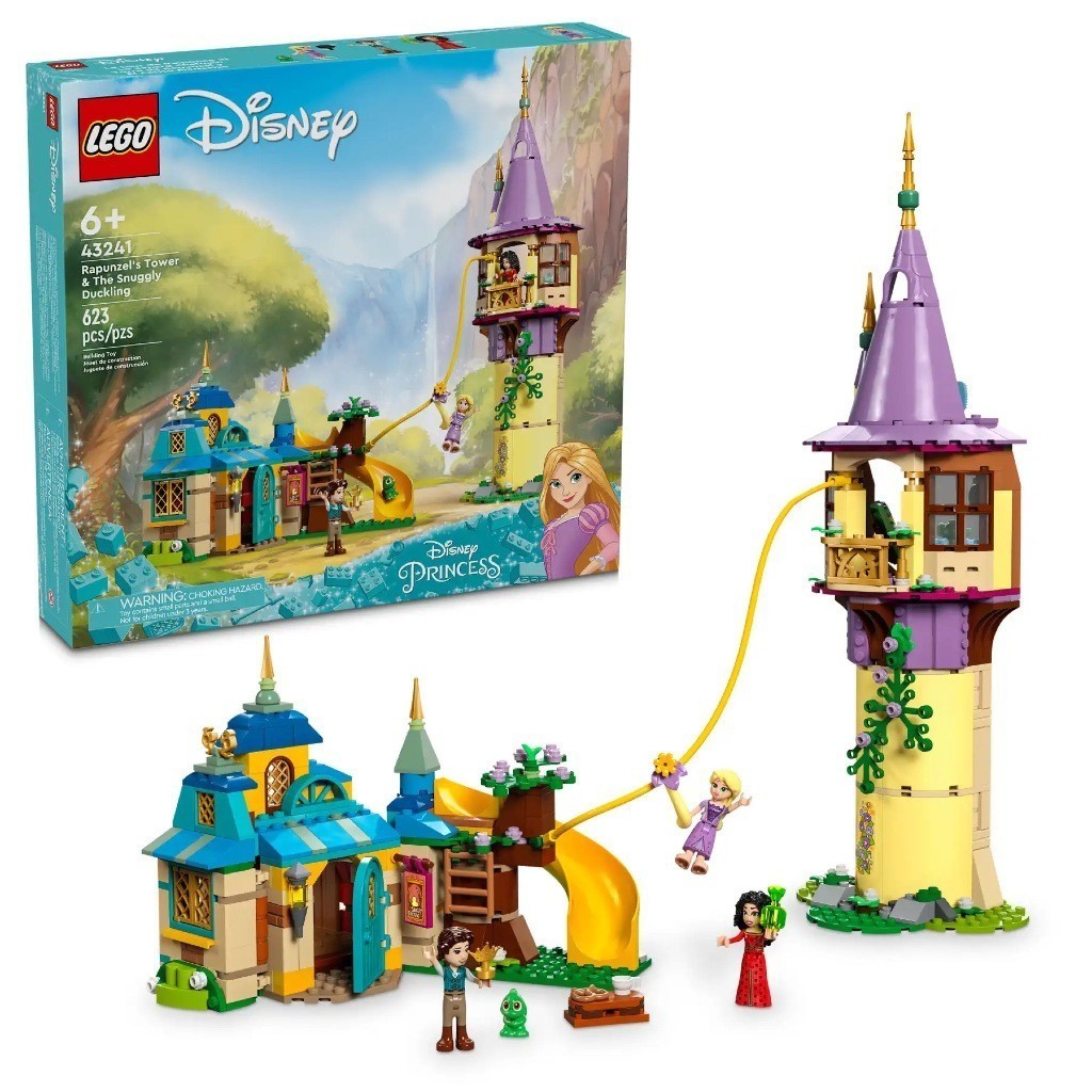 LEGO 43241 樂佩的高塔和醜小鴨小館 樂高® Disney Princess系列【必買站】樂高盒組
