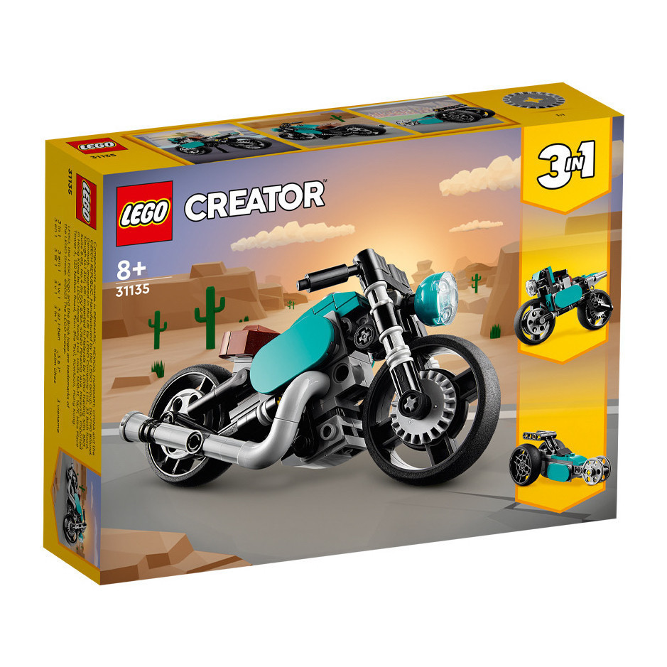 LEGO 31135 復古摩托車 創意百變 3 合 1系列【必買站】樂高盒組