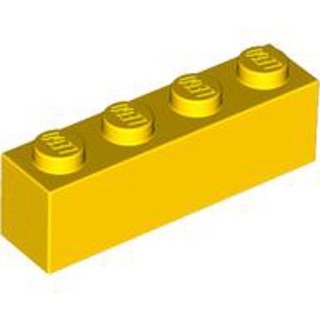 LEGO零件 基本磚 1x4 黃色 3010 301024【必買站】樂高零件
