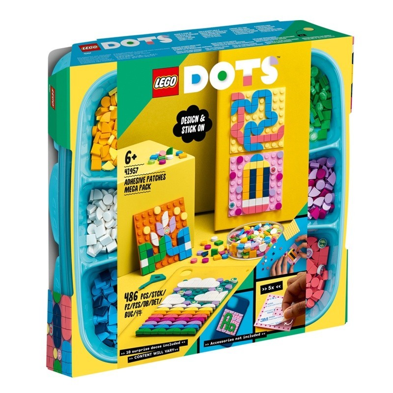 LEGO 41957 豆豆拼貼底板超值組 樂高DOTS系列【必買站】樂高盒組