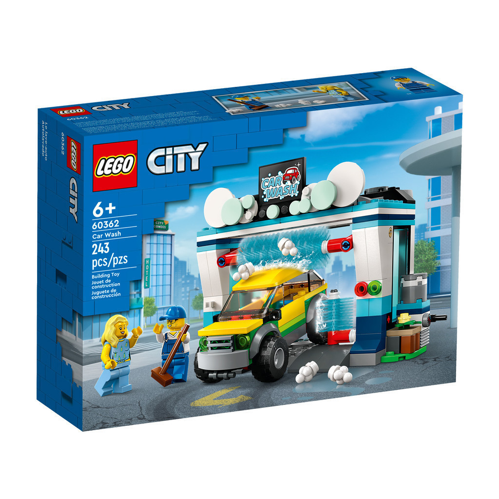 LEGO 60362 洗車場 城市系列【必買站】樂高盒組