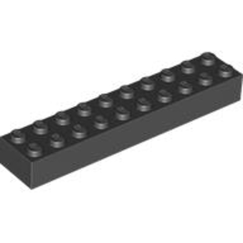 LEGO零件 基本磚 2x10 黑色 3006 300626 4617860【必買站】樂高零件