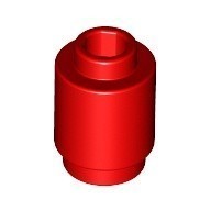 LEGO零件 圓形磚 1x1 3062b 紅色 306221【必買站】樂高零件