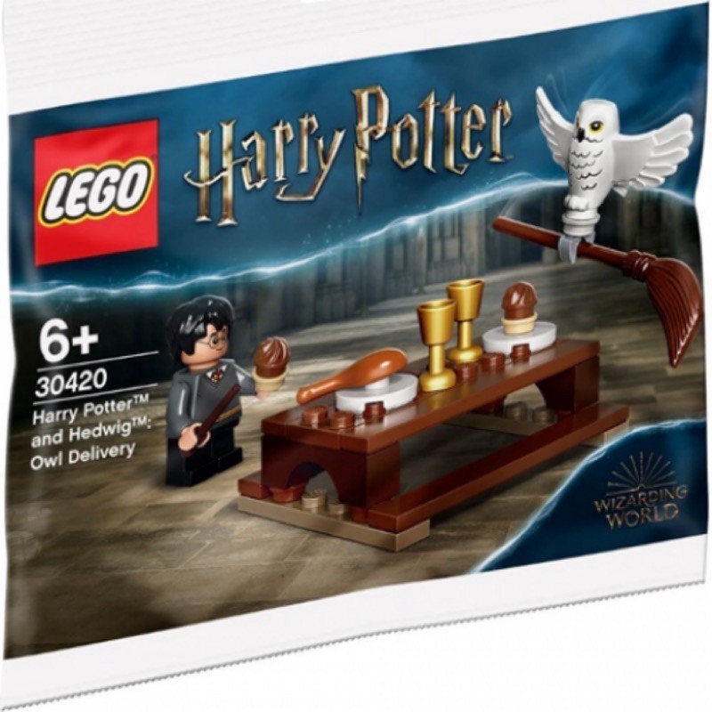 LEGO 30420 哈利波特系列 Harry Potter and Hedwig polybag【必買站】樂高盒組