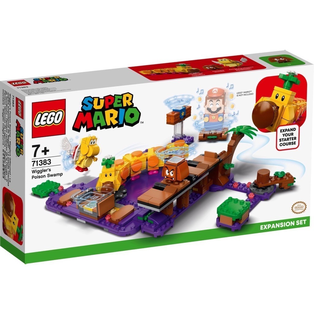 LEGO 71383 超級瑪利歐系列 花毛毛的毒沼澤【必買站】樂高盒組