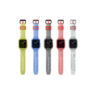 【SKINARMA 日本東京】Saido Apple Watch 街頭潮流一體成形錶帶 44/45mm 共用款 五色
