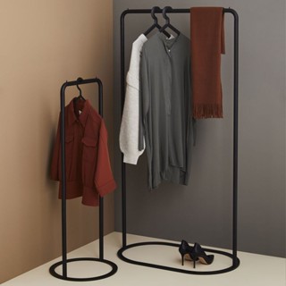 簡約現代落地臥室傢用衣帽架服裝店掛衣架小戶型掛衣桿衣服架子