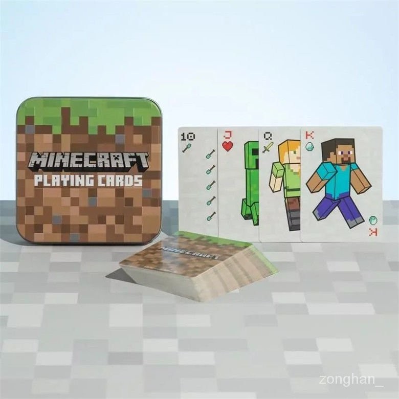 新款我的世界遊戲週邊撲剋牌Minecraft兒桌遊卡片撲剋聚會