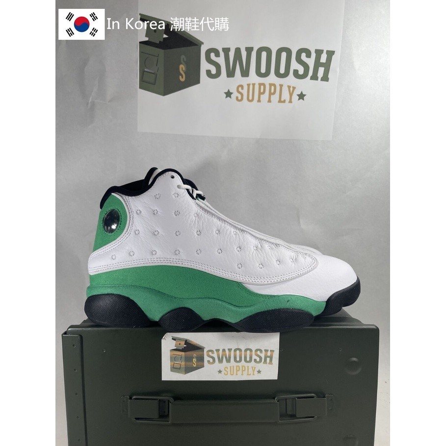Nike Air Jordan 13 Retro White Lucky Green 白綠 籃球鞋 DB6537-113