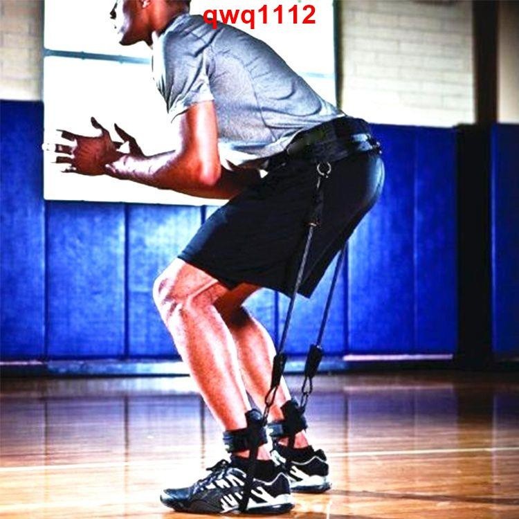 【熱銷】籃球訓練器材彈跳訓練器腿部拉力繩彈力繩阻力繩器材男爆發力