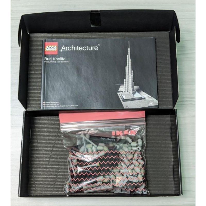 絕版樂高 LEGO 建築 Architecture 21008 哈里發塔 Burj Khalifa 杜拜