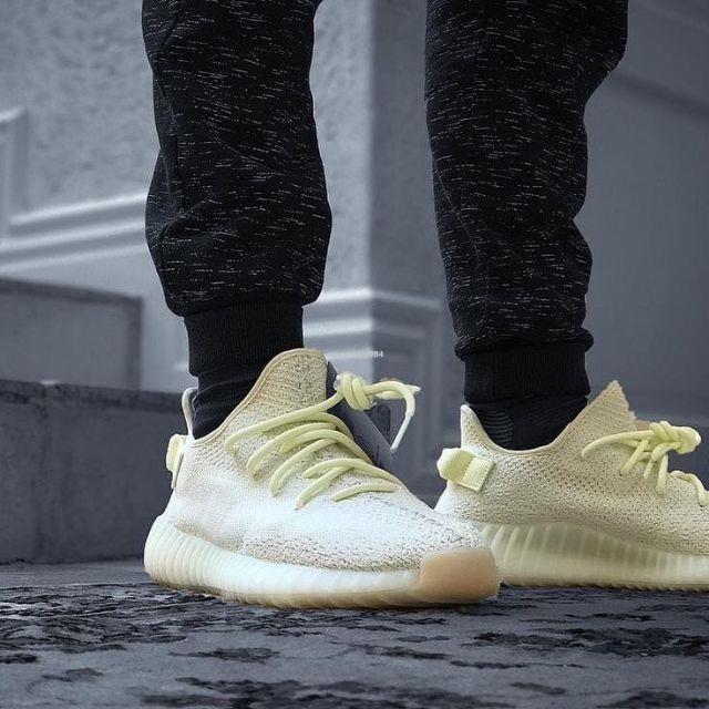 Adidas Yeezy Boost 350 V2 Butter 奶油黃 休閒運動鞋F36980