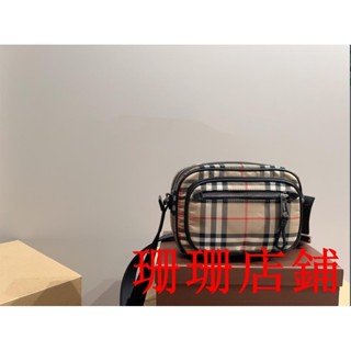 珊珊二手/Burberry/巴寶莉男包 斜挎包 側背包 單肩包 肩背包 挎包 郵差包 肩背包單肩斜挎背包