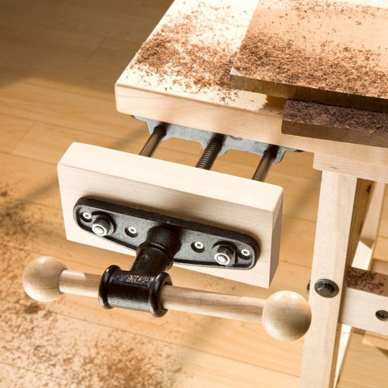 木工桌鉗夾木匠工作臺連接桿桌子導桿操作臺夾持鉗diy夾持工具－小易精品鋪