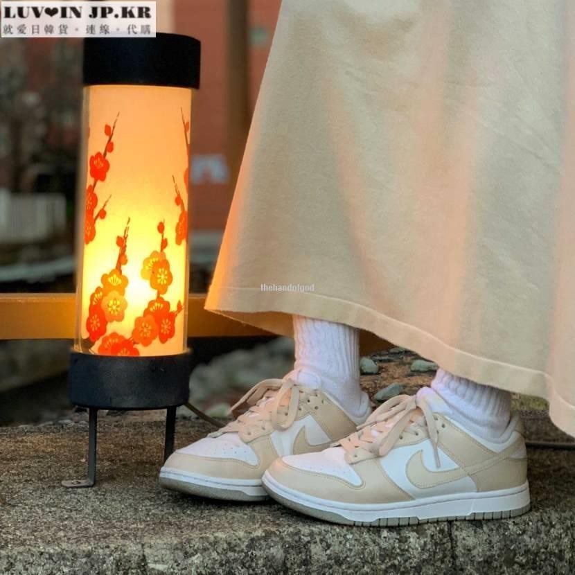 【日韓連線】Nike Dunk Low White Cream 白奶油 奶茶低幫時尚百搭滑板鞋 DN1431-100女鞋