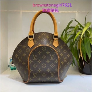 LV 路易威登 Monogram 經典老花 中古 貝殼包 手提包 牛皮單肩包 斜挎包 M51127