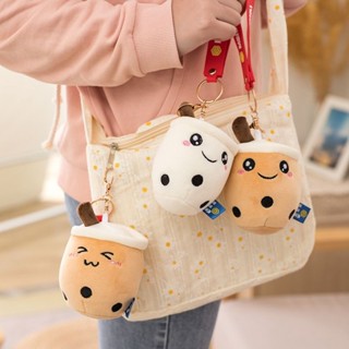 Xstore2 Fruit milk tea Cup Keychain Plush Toy Bag Pendant Do