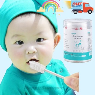 Xstore2 Baby Disposable Oral Cleaner 30pcs Tongue Cleaner In