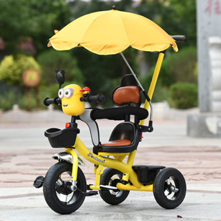 台灣出貨 免運 兒童腳踏車 輕便多功能三路車 兒童三輪車 腳踏車 兒童玩具車小孩玩具 1-3-2-6歲嬰幼可坐帶外出