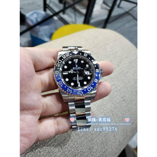 勞力士 116710 Blnr 藍黑圈 Rolex Gmt-master Ii 116710Blnr 蝙蝠俠 停產