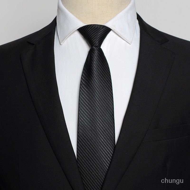 🔥台灣發售🔥  領帶 西裝領帶 懶人領帶 領帶男士商務正裝職業懶人黑色拉鍊領帶女新郎伴郎紅色易拉得免打
