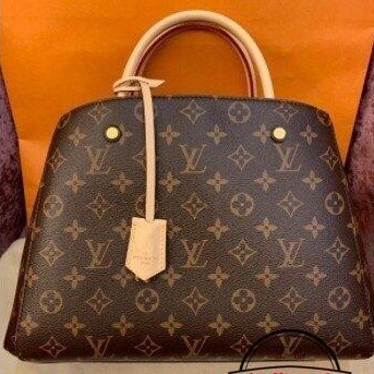 【凱莉二手】 Louis Vuitton LV Monogram Montaign M41056兩用 肩背包 現貨