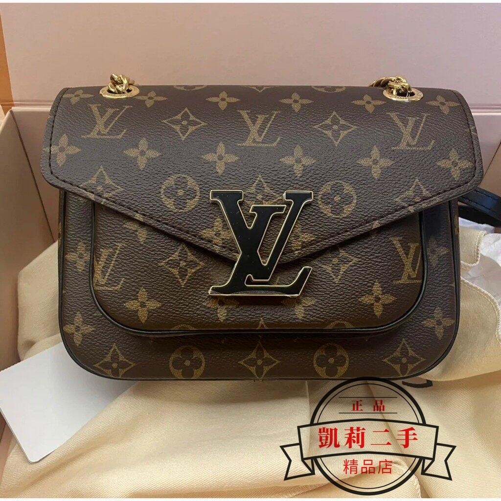 【凱莉二手】 LV 路易威登 M45592 PASSY 鏈條包 斜挎包 肩背包 現貨