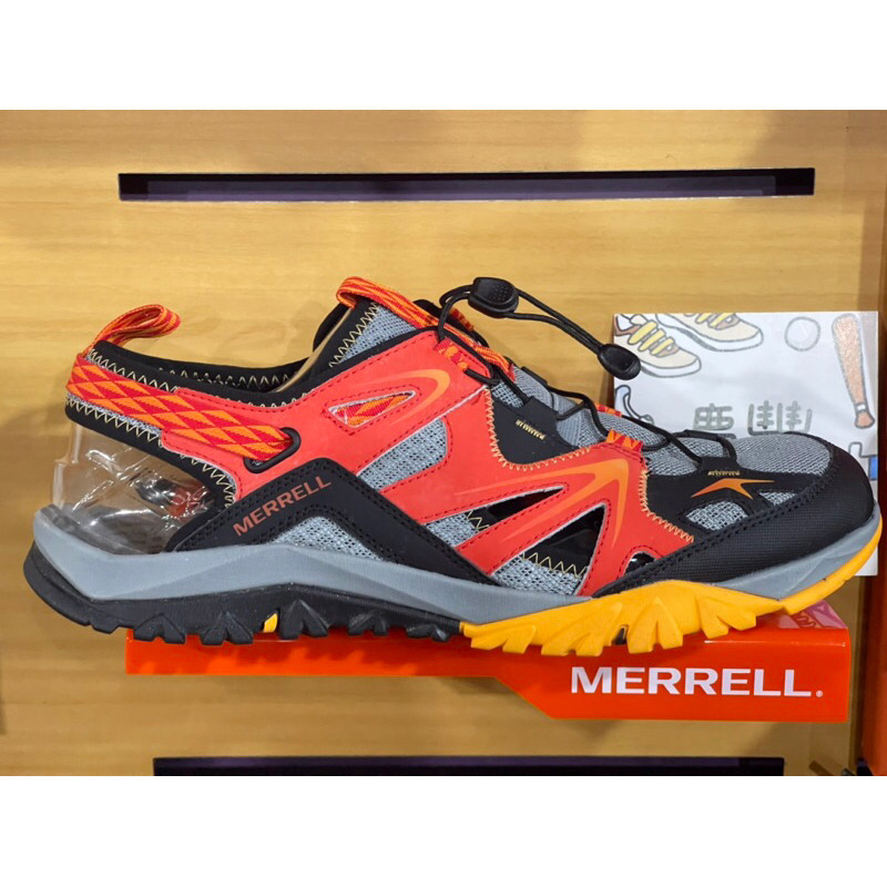 慶豐體育👟 Merrell 男士 Capra Rapid Sieve 戶外水鞋 J35415