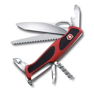 【Victorinox 瑞士維氏】瑞士刀 RANGER 79 M GRIP 130mm(0.9563.MC) 墊腳石購物網